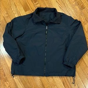 LL Bean Reversible Fleece Windbreaker Jacket